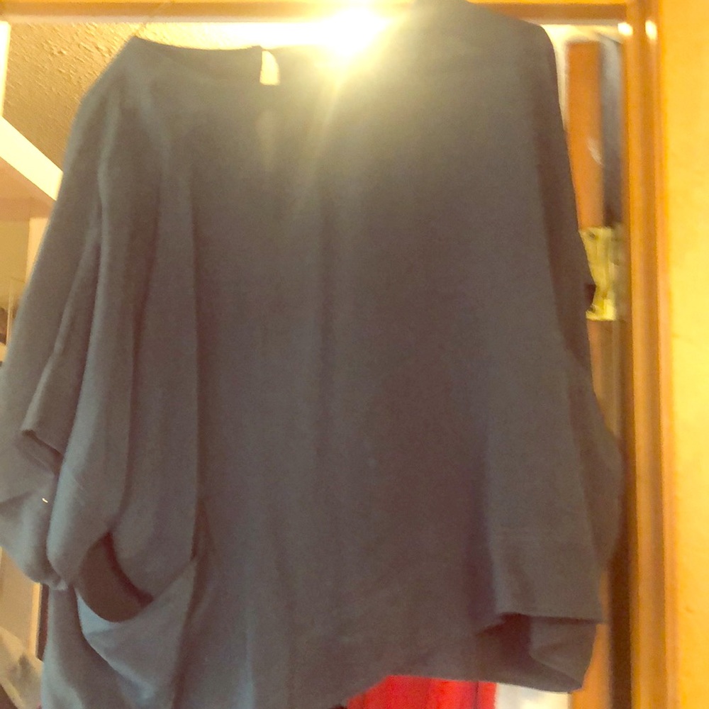 Forest Green SILK Blouse